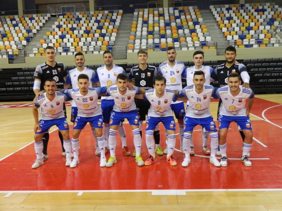 Plantilla del Fútbol Emotion Zaragoza.
