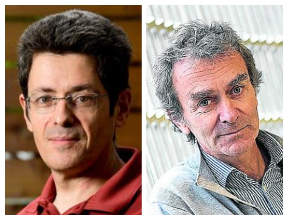 José Luis Jiménez y Fernando Simón, dos zaragozanos bien conocedores del covid-19.