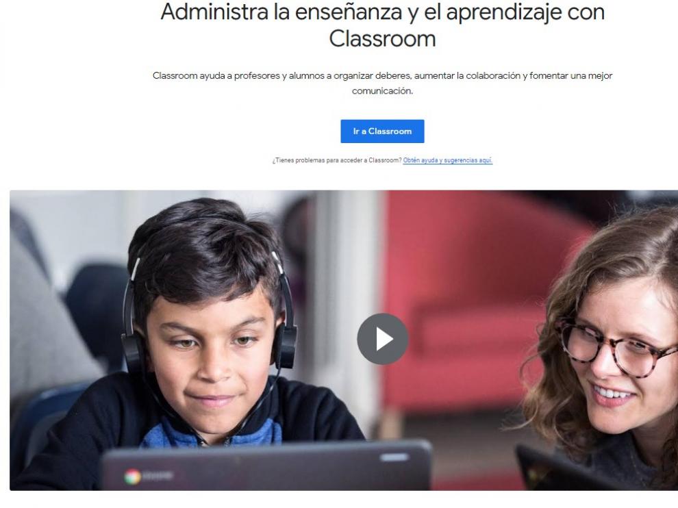 Google Classroom.