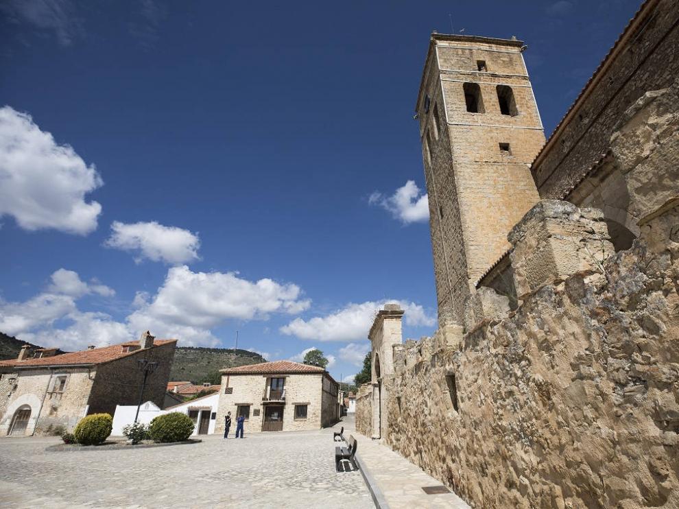 Vista de la localidad de Jabaloyas en Teruel