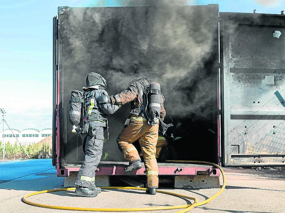 El parque 5 de Bomberos de La Cartuja, en la imagen, se ampliará para la nueva instalación.