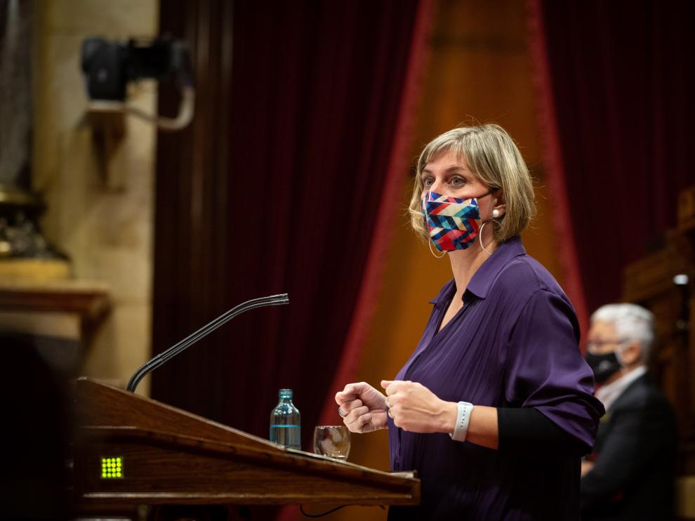La consejera de Salud de la Generalitat, Alba Vergés.