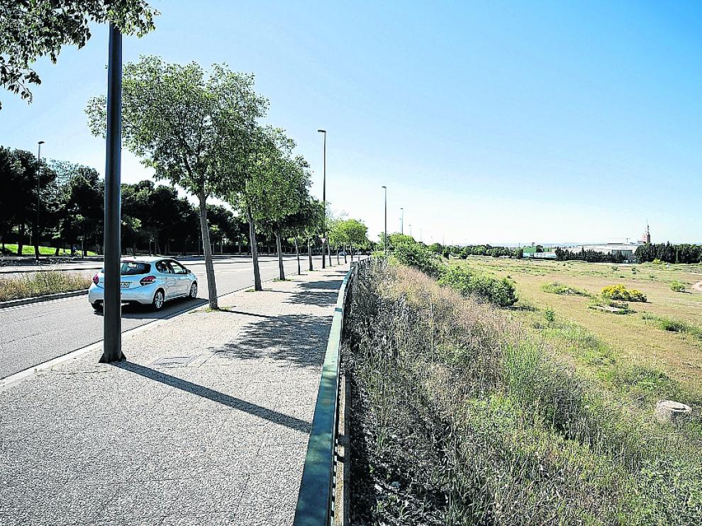 Suelos que ocupará el futuro hospital privado de Zaragoza.