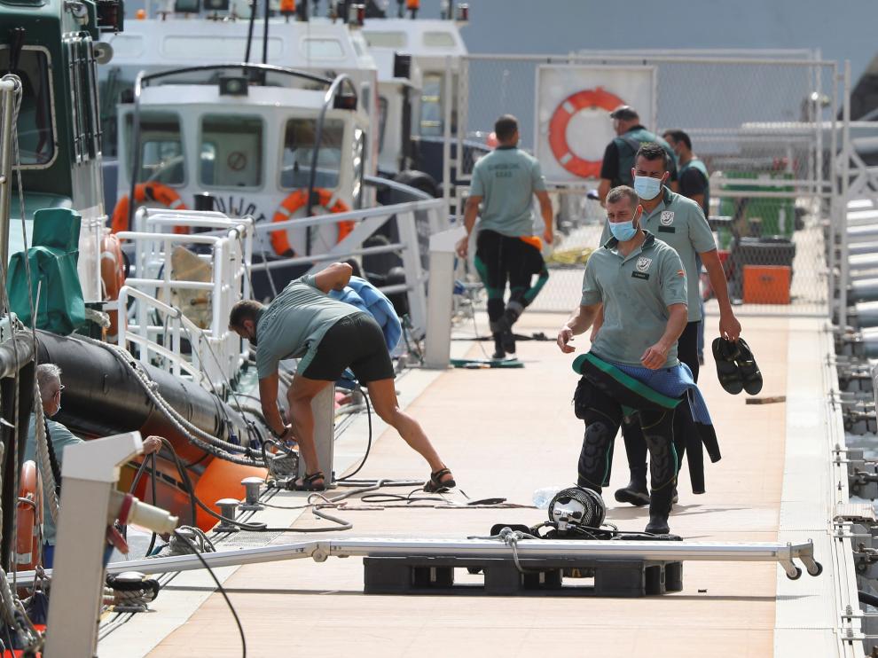 Rescatado el cuerpo de la submarinista atrapada en un pecio en Gran Canaria