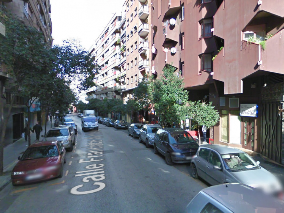 La calle de Francisco de Vitoria en una imagen de archivo.