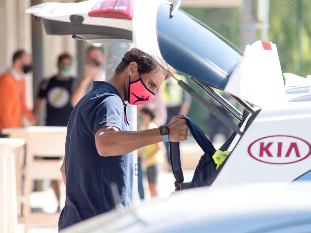 RAFAEL NADAL LLEGA A PALMA