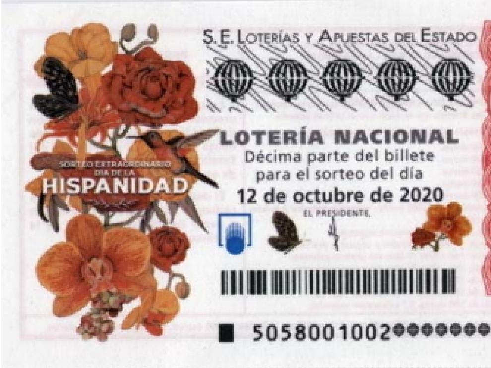 Sorteo Extraordinario Día de la Hispanidad del 12 de octubre de 2020 de la Lotería Nacional