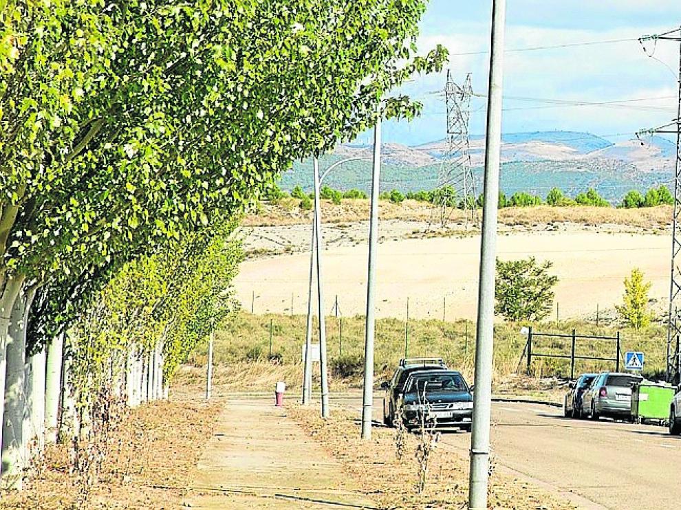 Ampliar el polígono La Charluca, en la foto, es una antigua aspiración bilbilitana.