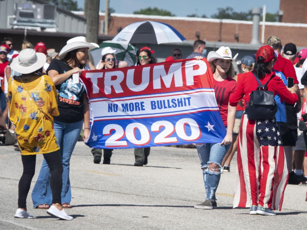 US President Donald J. Trump's campaingn event in Florida