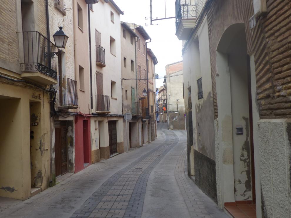 Foto del casco urbano de Monzón