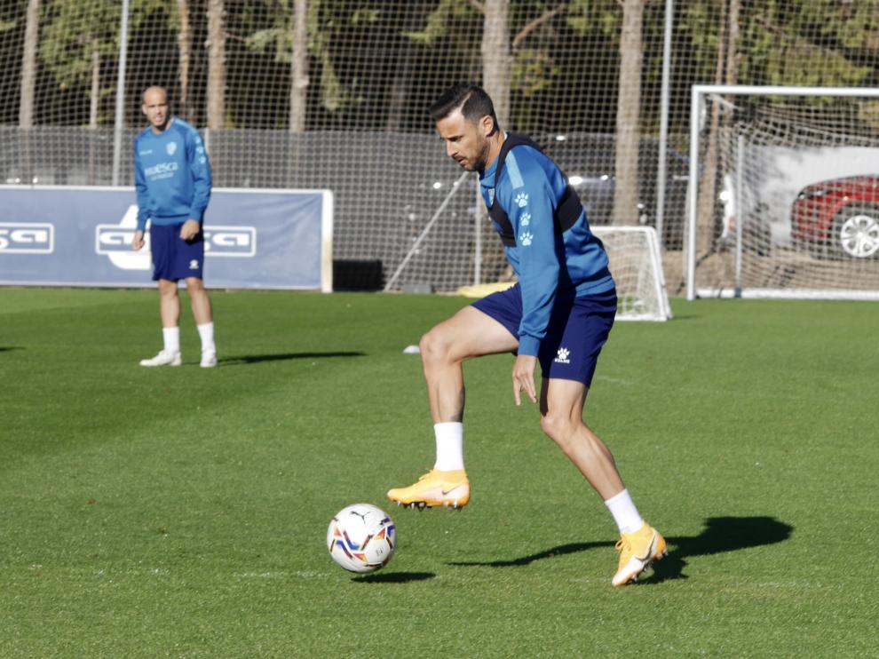 Pedro López ya va entrando en la dinámica del grupo.