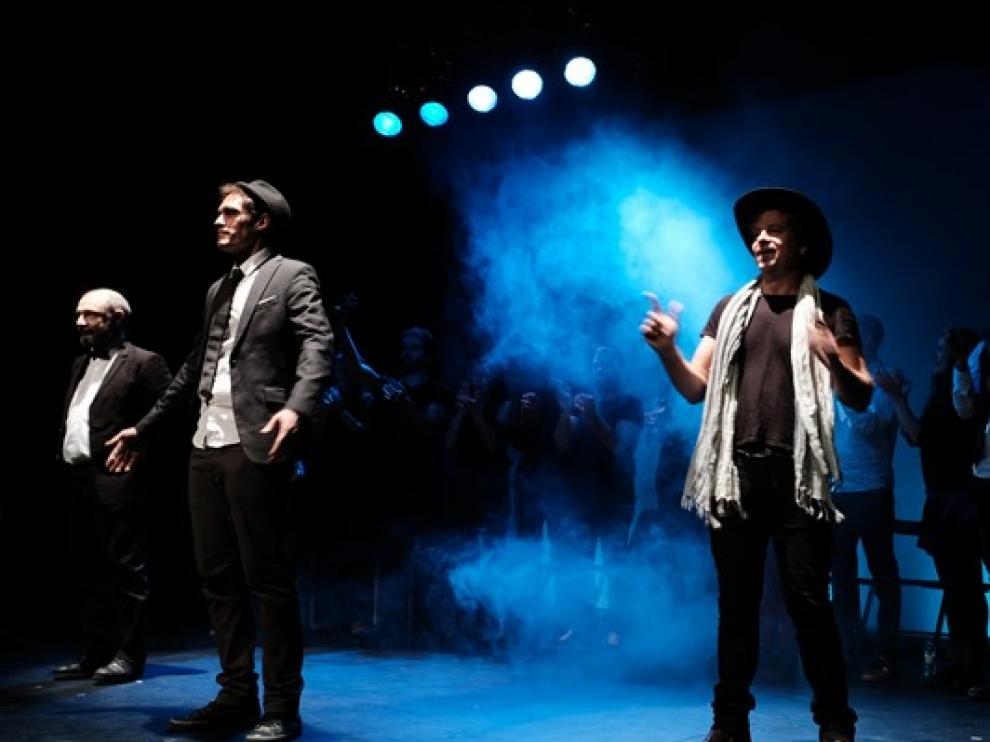 Representación de la compañía aragonesa Teatro Indigesto.