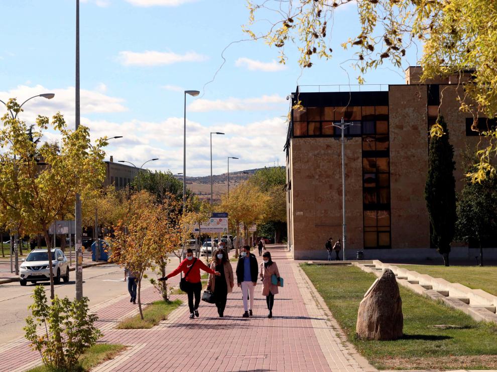 Zona universitaria de Salamanca, el pasado martes.