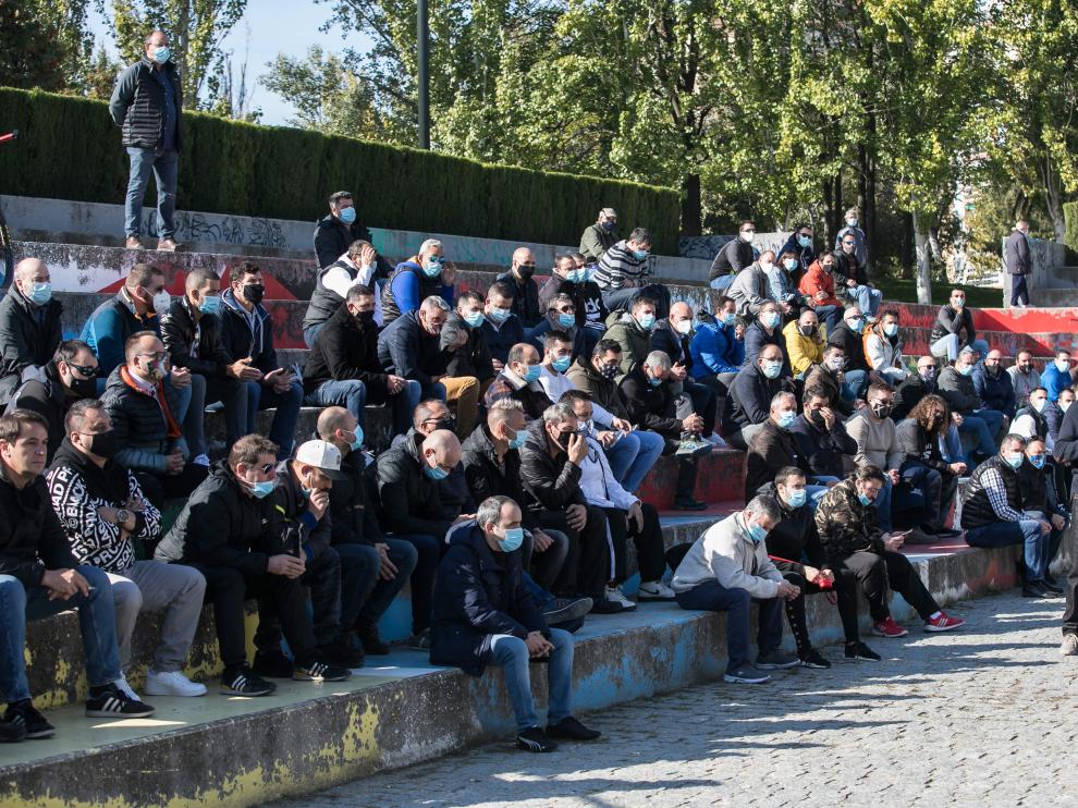 Asamblea celebrada este pasado sabado donde los trabajadores de Alumalsa decidieron convocar huelga indefinida a partir del 25 de octubre contra el ERE