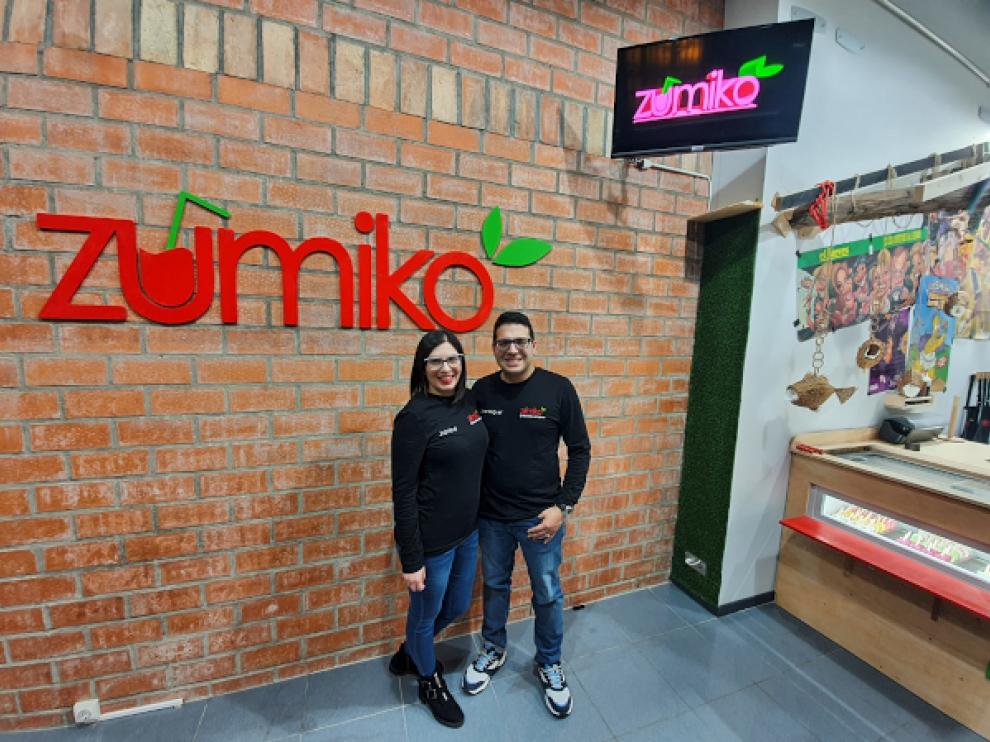 José Miguel Carrasco y Janice Labrador, responsables de Zumiko