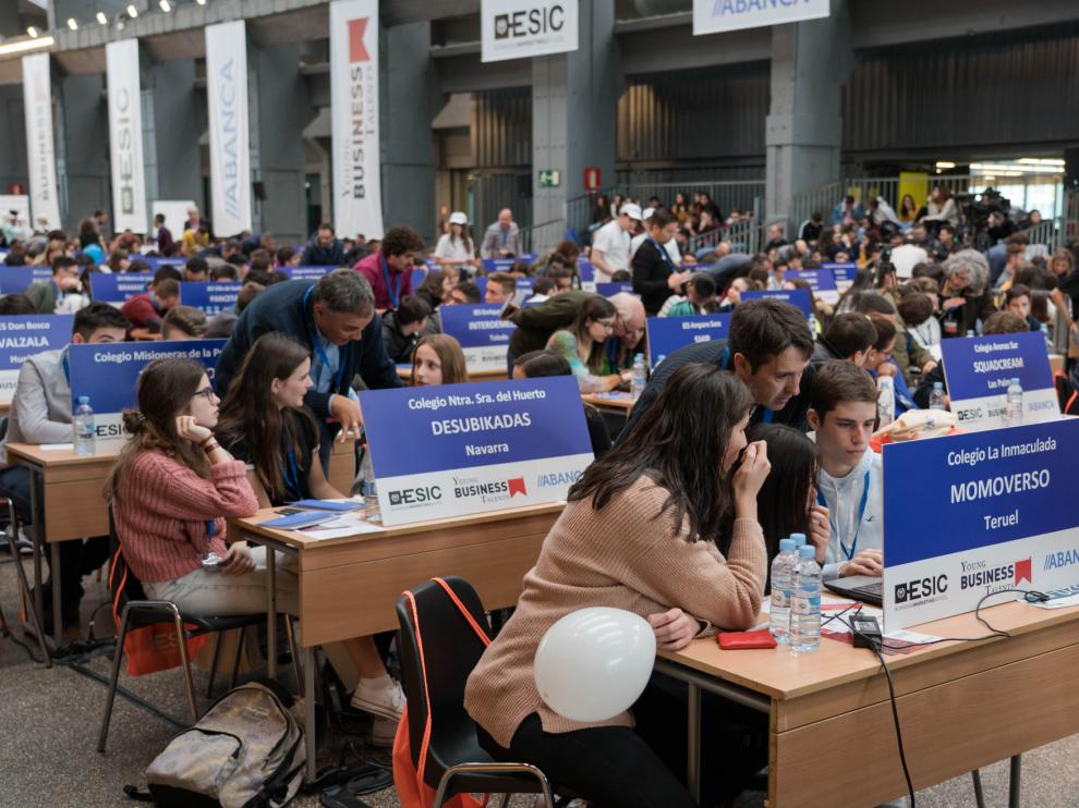 Ya están abiertas las inscripciones a una nueva edición del programa formativo Young Business Talents. En la imagen, alumnos de una edición anterior.