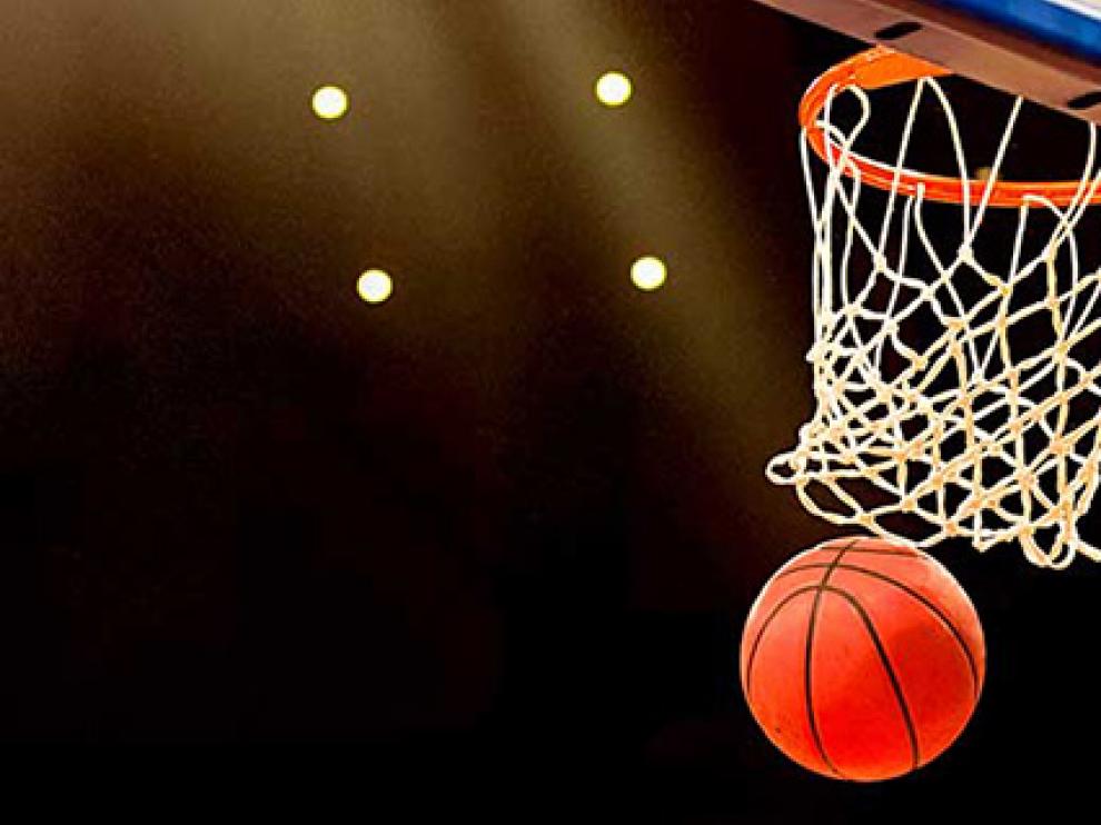 Imagen de una canasta de baloncesto.