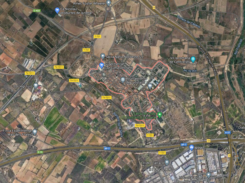 Los hechos tuvieron lugar en Constantí, un municipio de Tarragona