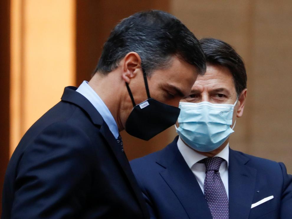 Sanchez y Giuseppe Conte