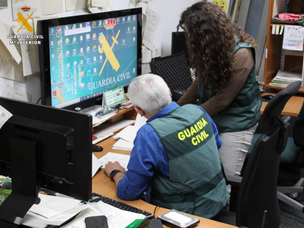 El Equipo de Investigación Tecnológica de la Unidad Orgánica de Policía Judicial de la Guardia Civil de Zaragoza ha culminado la operación