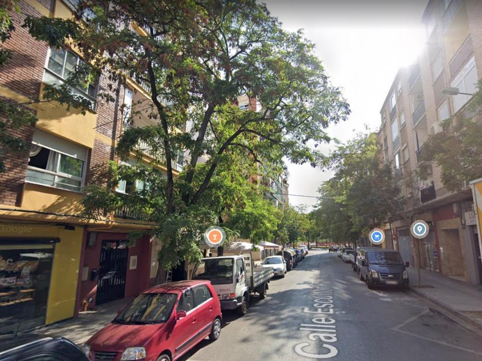 Una imagen de la calle de Escultor Ramírez.