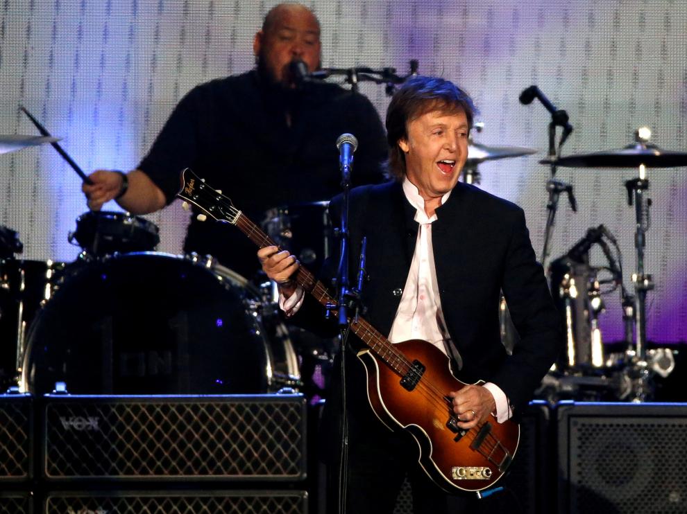 El cantante Paul McCartney.