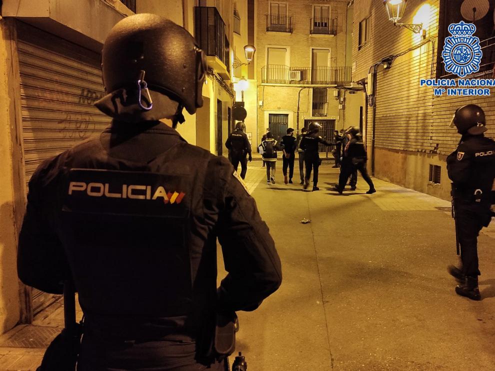 Desarticulada en Zaragoza una banda criminal dedicada al tráfico de drogas en el barrio de San Pablo.