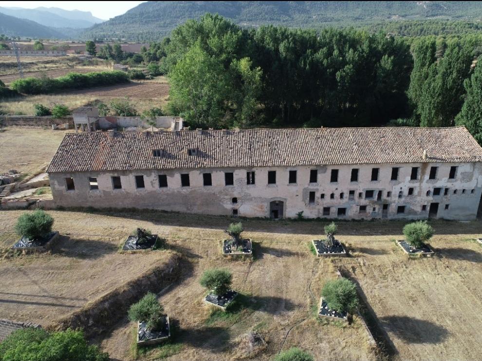 La antigua fábrica de papel Gaudó de Valderrobres se reconvertirá en hotel.