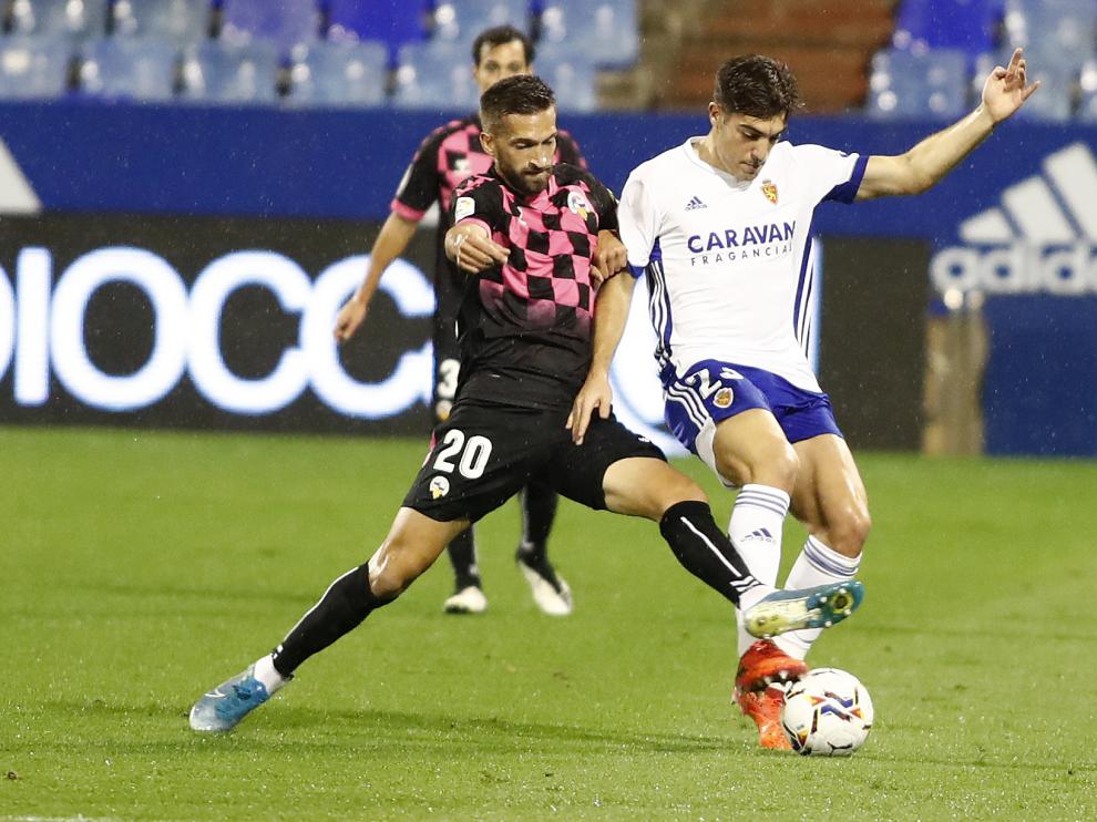 El partido del Real Zaragoza contra el Sabadell, en la jornada 8 de la Liga SmartBank, en La Romareda.