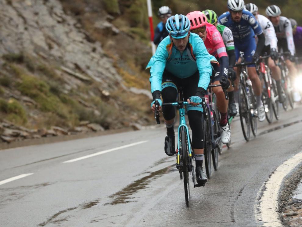 Foto de la sexta etapa de la Vuelta a España entre Biescas y Formigal.