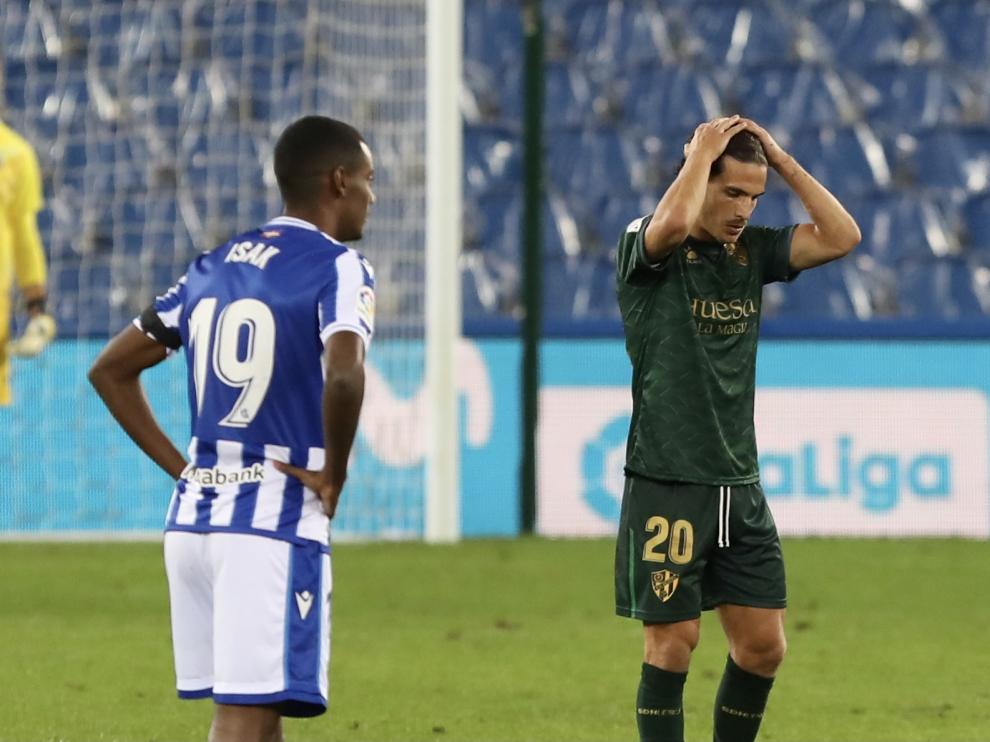 Fotos del partido Real Sociedad - SD Huesca, en el Estadio Reale Arena.