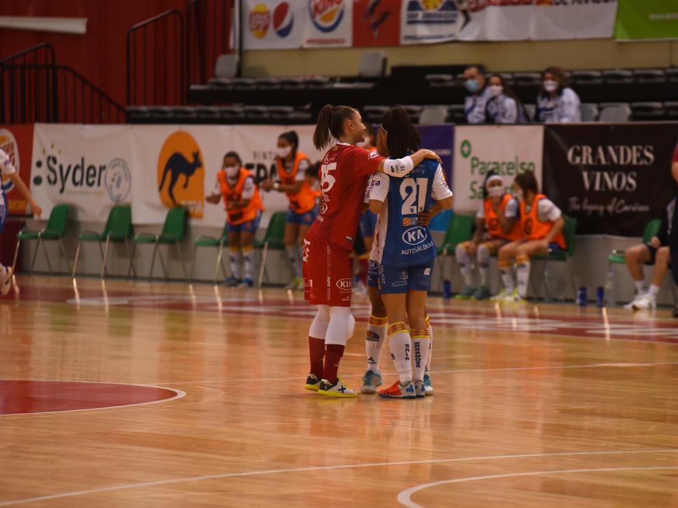 Partido del Sala Zaragoza contra el Alcorcón.