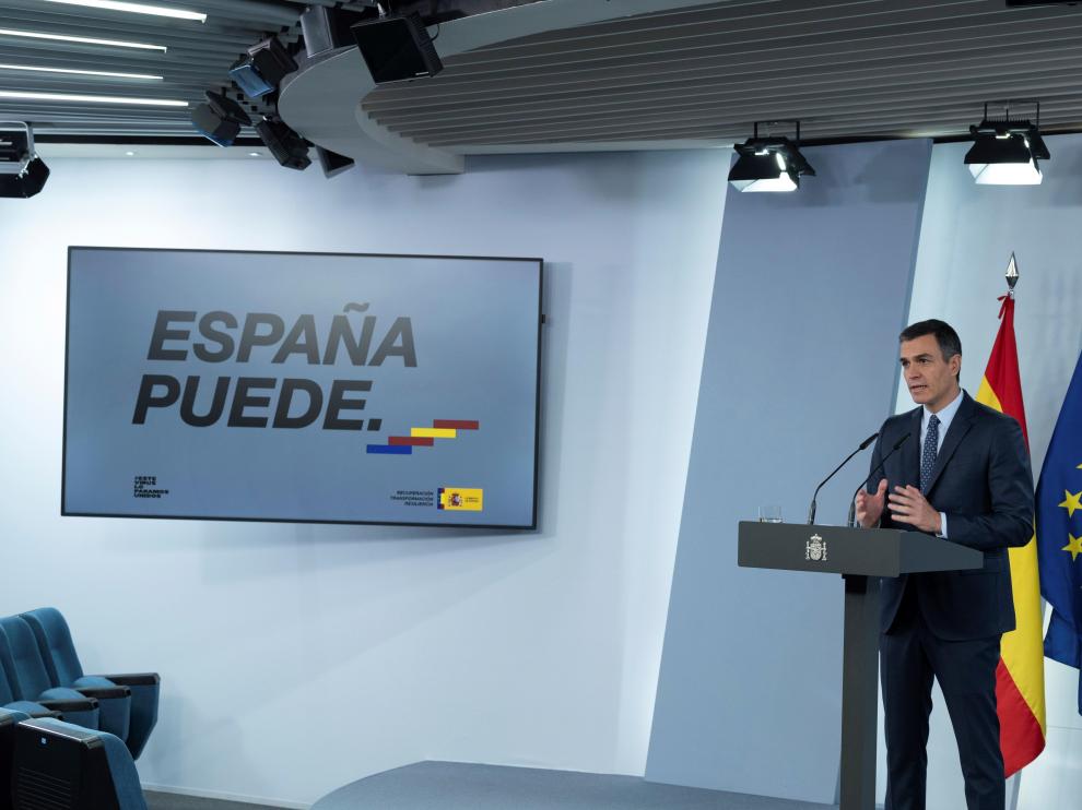 RUEDA DE PRENSA PEDRO SÁNCHEZ