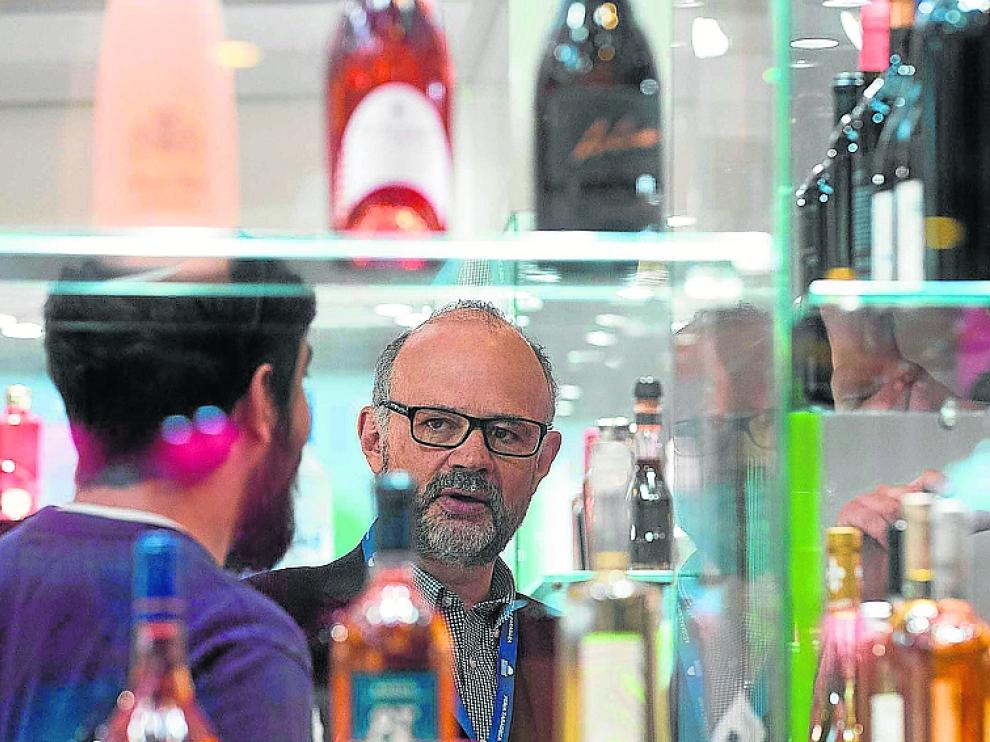 Expositor de Enomaq en la edición pasada, celebrada en 2019. F. J.