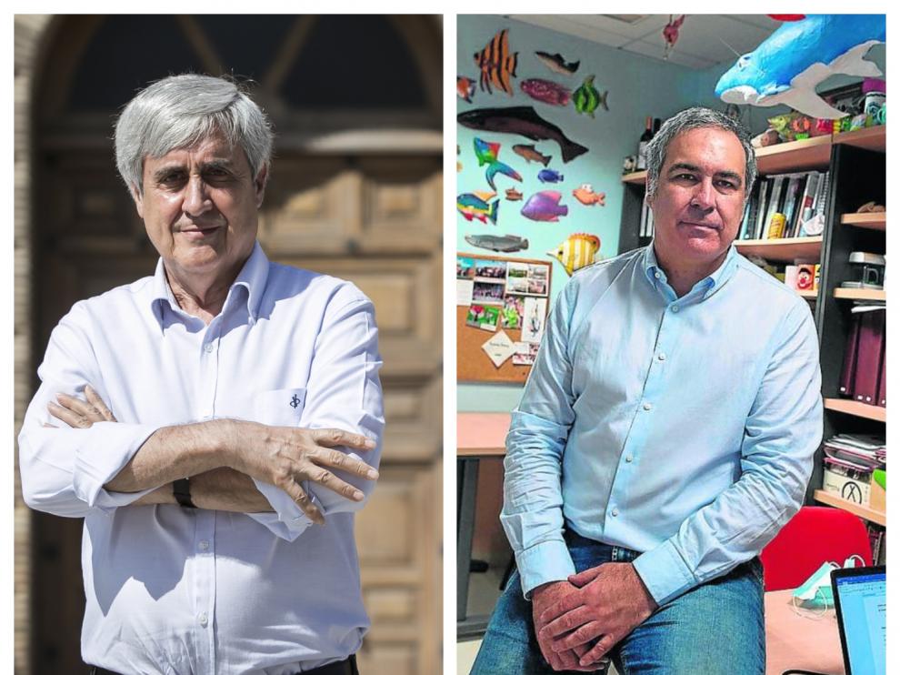Juan José Badiola y Nacho de Blas