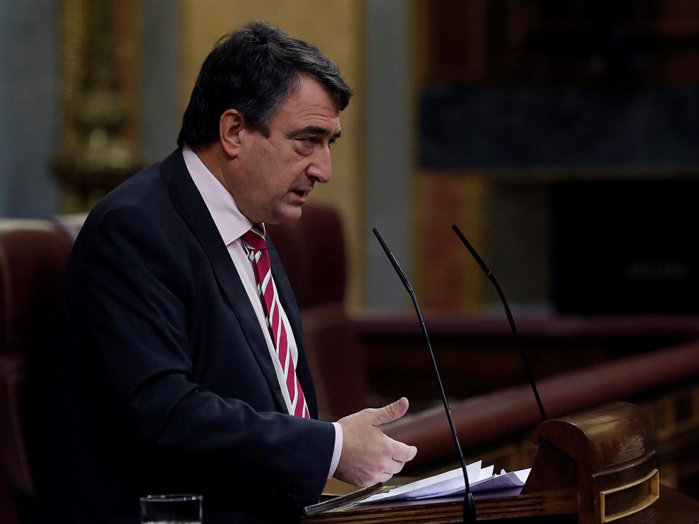 Aitor Esteban, del PNV, en el Congreso.