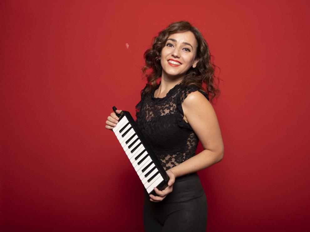 Ariadna Redondo actúa en la sala Galve del Auditorio.