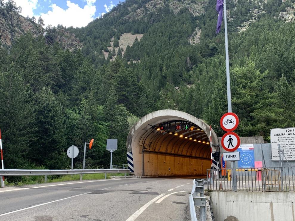 El túnel de Bielsa, uno de los cuatro pasos por el Pirineo.