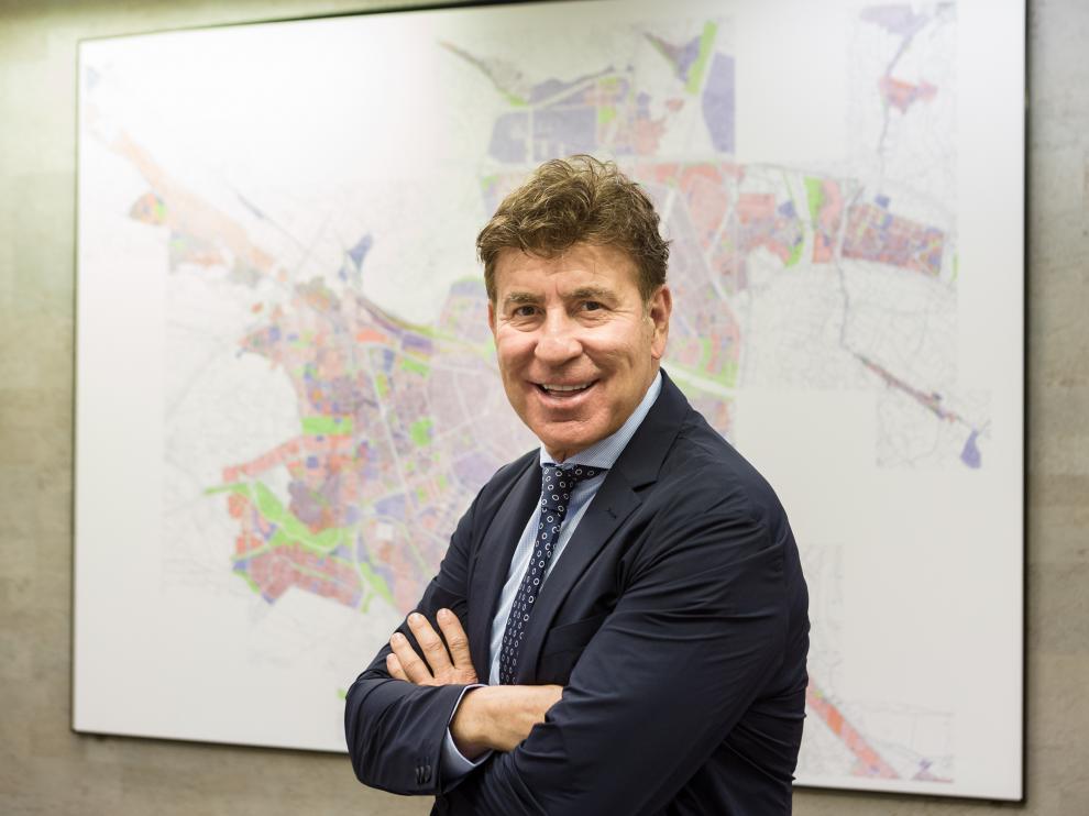 Michel Castillo, en la sede de la empresa.