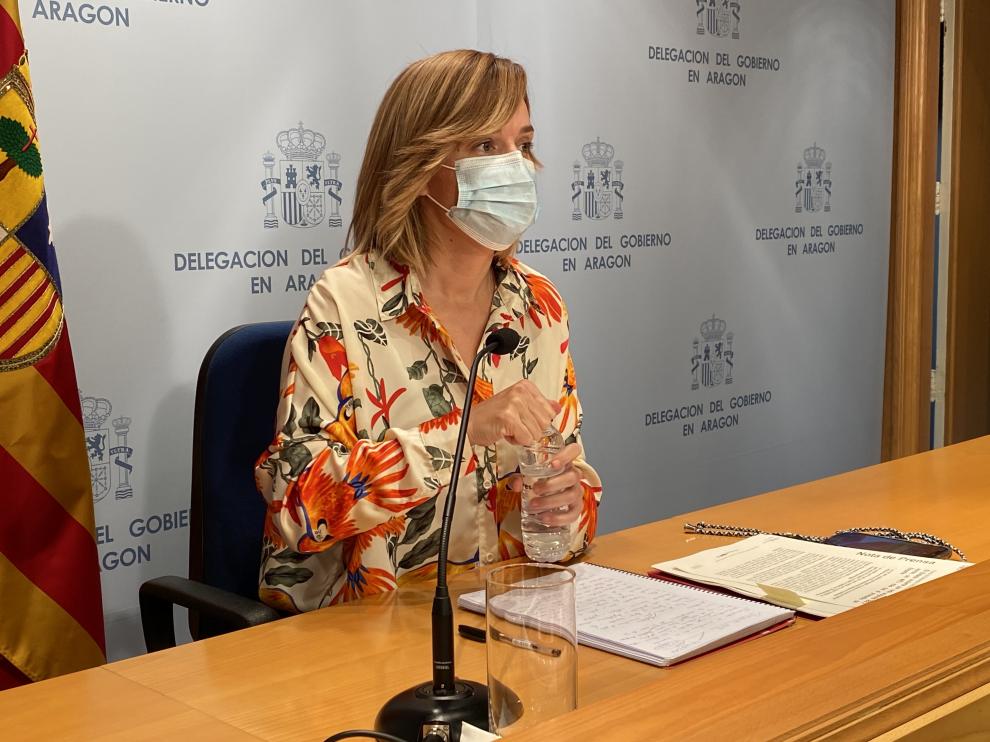 La delegada del Gobierno en Aragón, Pilar Alegría