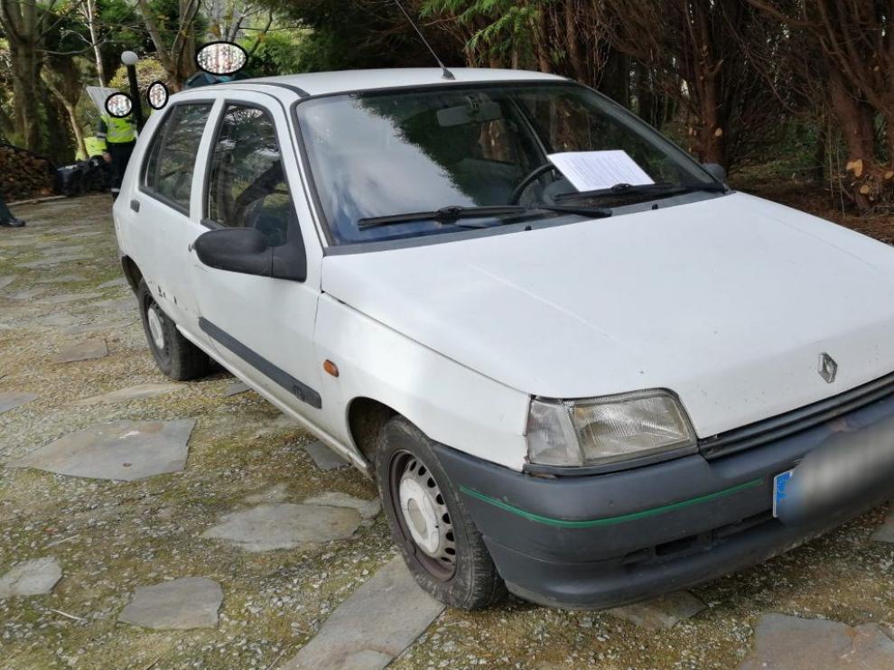Imagen del vehículo del infractor