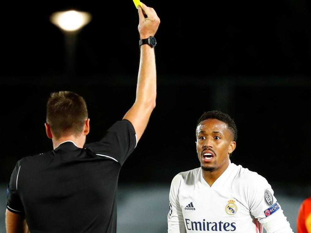 Eder Militao, jugador del Real Madrid.