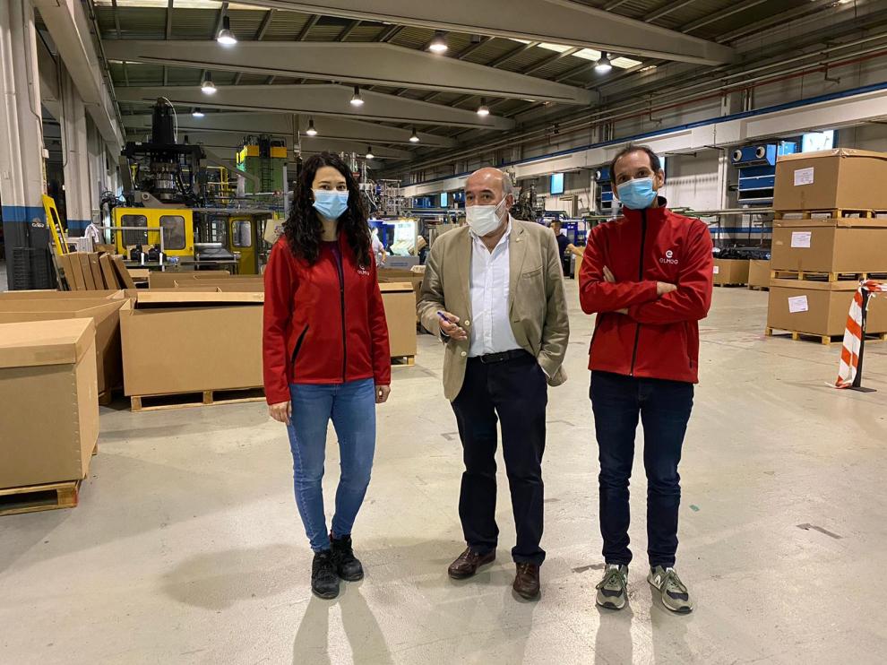 La firma italiana Elmeg cumple un año desde que asentó parte de su actividad en Calatayud
