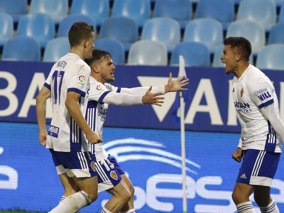 Fotos del partido Real Zaragoza-Girona, de la 1ª jornada aplazada de la Liga SmartBank