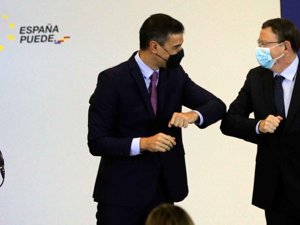Sánchez y Ximo Puig