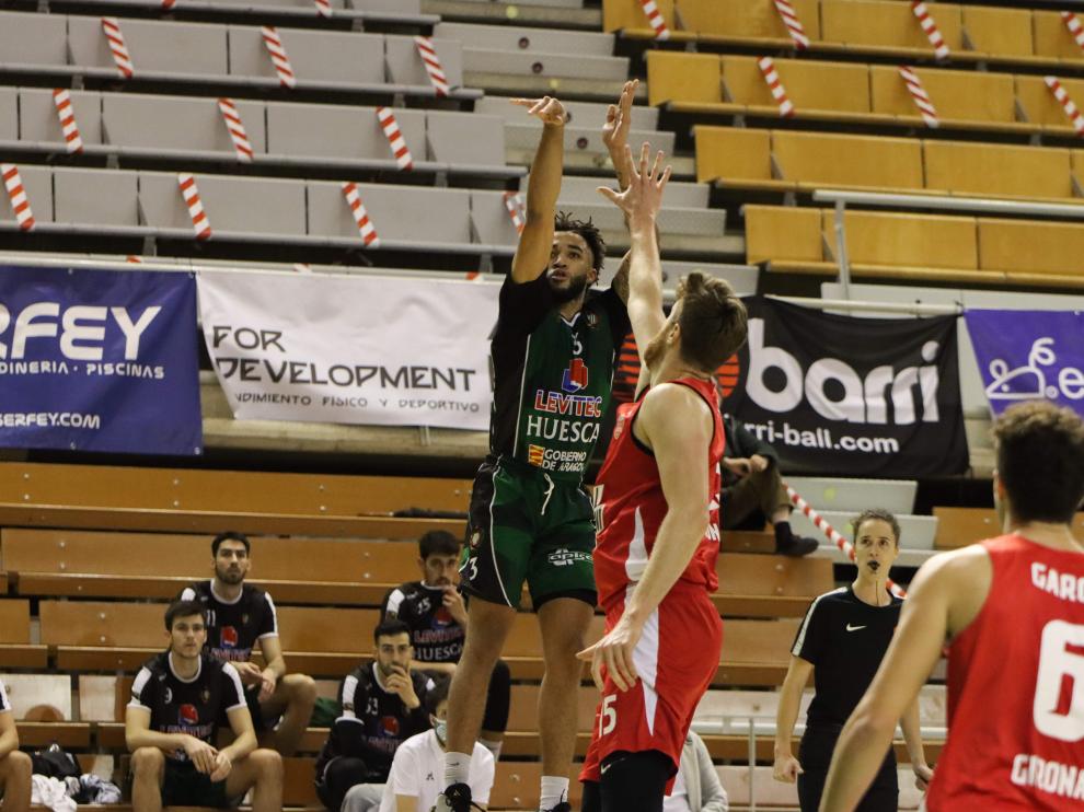 Carter, durante el partido del sábado ante el Girona.