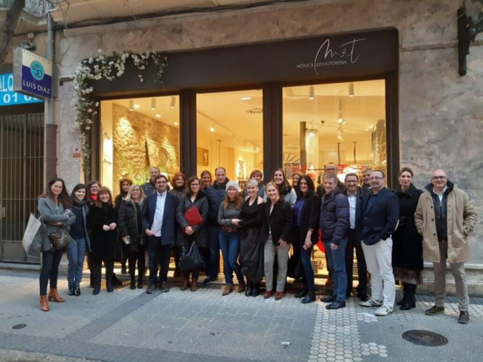 Reunión de los promotores del programa de digitalización del comercio.