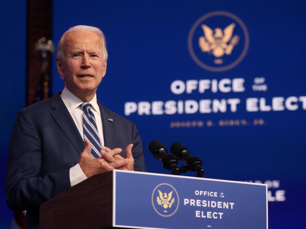 El presidente electo de EE.UU., Joe Biden
