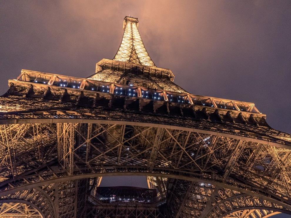 Foto de archivo de la Torre Eiffel