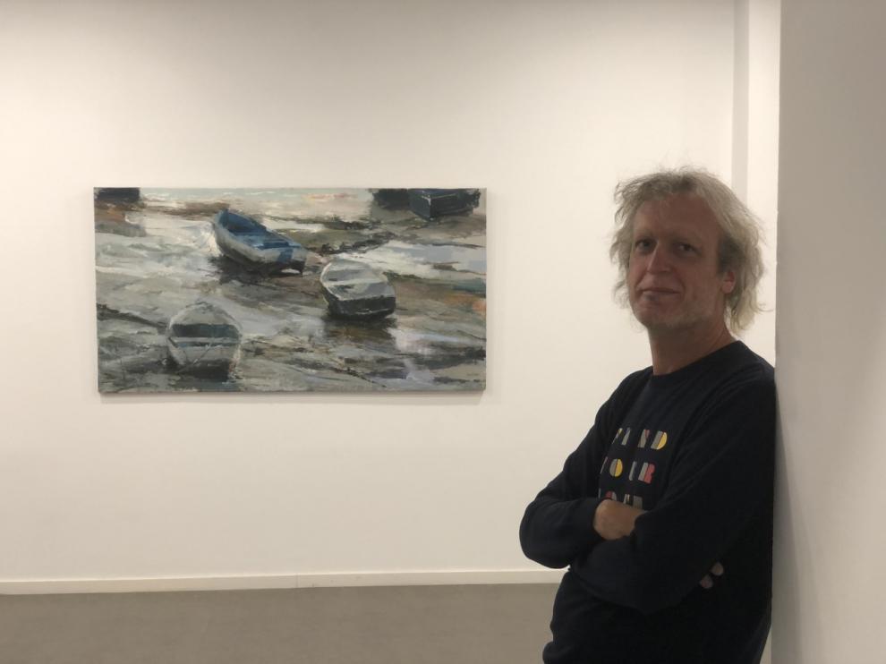 Eduardo Lozano expone hasta enero en el Centro Joaquín Roncal.